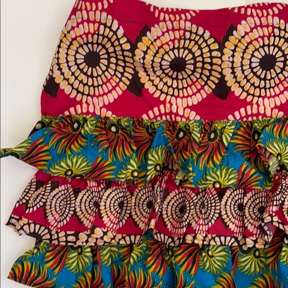 Ruffled Apron Skirt